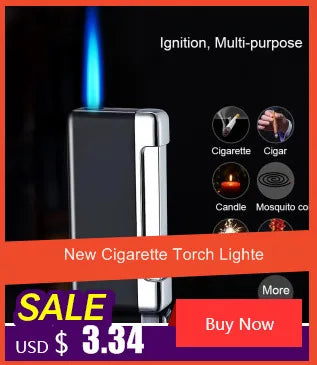 Classic Retro Gasoline Lighter Metal Windproof Open Flame Cigarette Lighters Grinding Wheel Flintstone One-Key Ignition