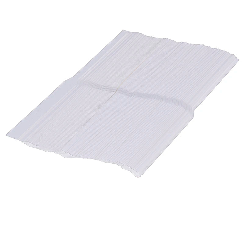 100pcs/pack White Perfume Essential Oils Test Paper Strips Aromatherapy Fragrance Testing Strip 130*12mm