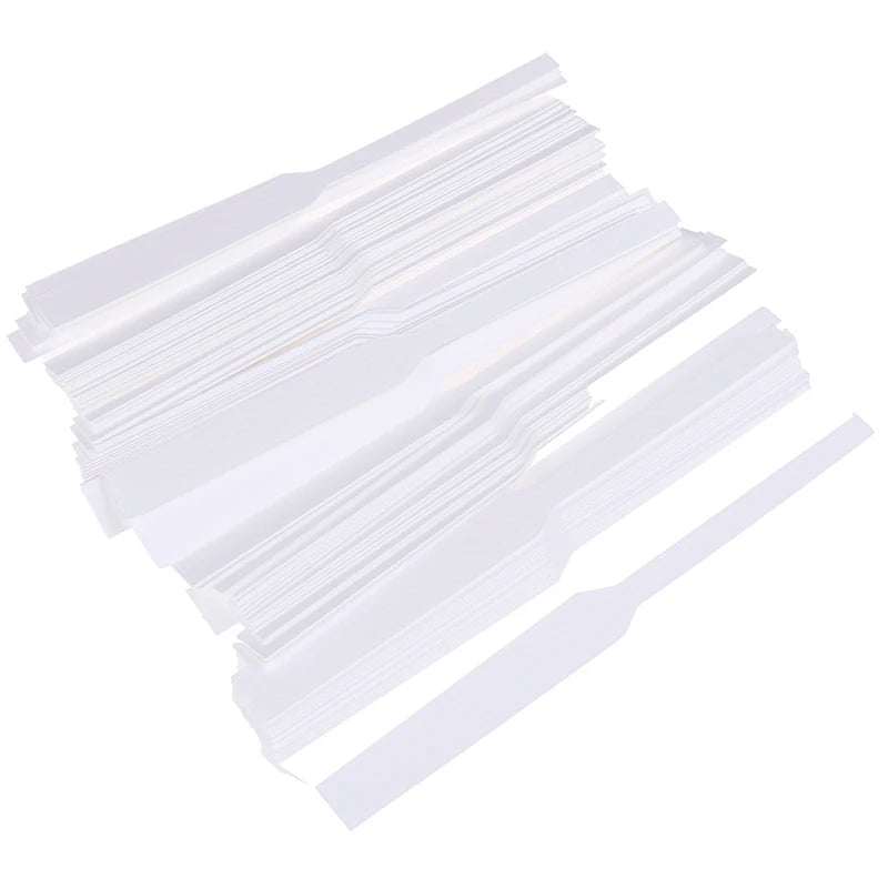 100pcs/pack White Perfume Essential Oils Test Paper Strips Aromatherapy Fragrance Testing Strip 130*12mm